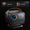WiFi6 1080p 700Ansi BT5 Yaber U12 LCD Projector