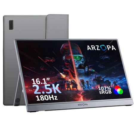 Monitor gamingowy ARZOPA Z3FC 16.1" 2.5K QHD