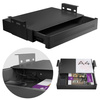 Under-Desk Storage Drawer Shelf USB Large Black