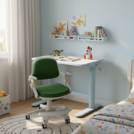 Fotel obrotowy dziecięcy Spacetronik SPC-XD10J Zielone