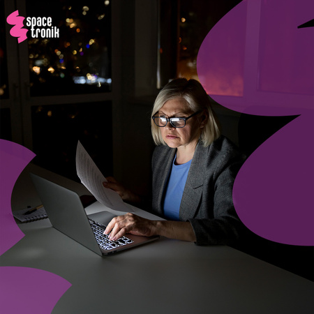 Elektrischer Schreibtischständer Spacetronik SPE-123LB