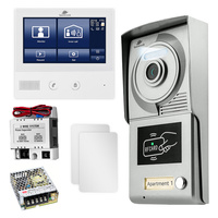 Single family 7" video intercom set