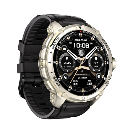 Smartwatch Kumi U5 Pro 170 trybów SPORT Srebrny