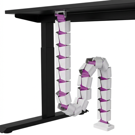 Cable organizer SPK-130WP white