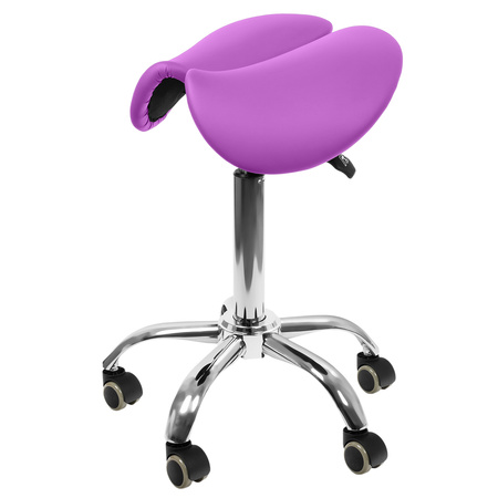 Ergonomický nastaviteľný hák SELLA fialový