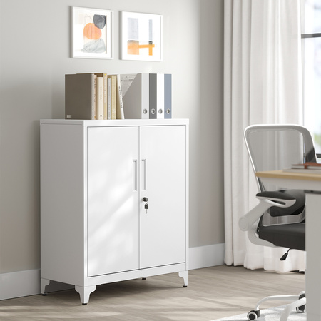 Szafka metalowa z zamkiem Spacetronik SPC-160W