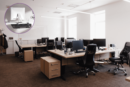 Organizér kabelů Spacetronik SPK-510 610x390mm