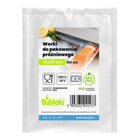 Vacuum Packaging Bags 15x20cm 100 pcs.