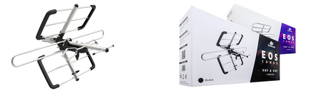 Antena DVB-T2 Spacetronik EOS Combo Black Aktywna