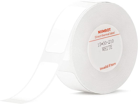 Etikety Niimbot řady D 15x30 mm 210 ks bílé