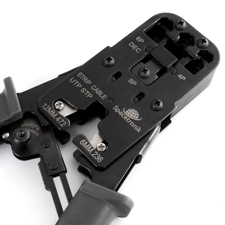 Krimpovací nástroj RJ45/RJ12/RJ11 s testerom LAN NT-CT04