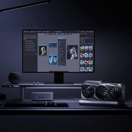 Stacja dokująca eGPU OCuLink TB5 Minisforum DEG2