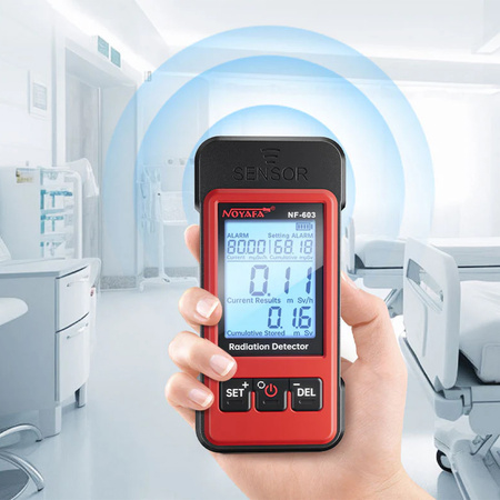 Licznik Geigera dozymetr Noyafa NF-603