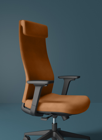 Spacetronik HAVARD PU swivel office chair