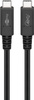 USB-C USB4 40Gbit/s 100W 20V 5A kabel Goobay 08m