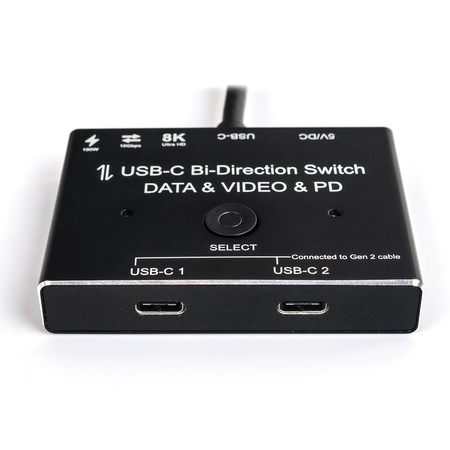 USB-C 2x1 1x2 Kombinierer oder Splitter SPC-BID01