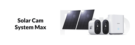 Set of 2 Tuya Aosu SL-C7P-2H Solar Cameras