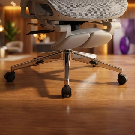 Regulowany Fotel biurowy 4D SPRINGO-01 Czarny