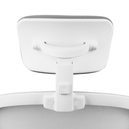 ARON White swivel office chair