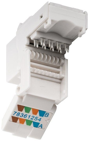 Keystone-Stecker RJ45 CAT 6 UTP 250MHz Snap-In