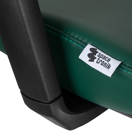 Regulowany Fotel biurowy obrotowy 5D MAURO Zielony