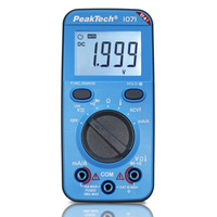 Cyfrowy multimetr PeakTech P 1071 600V AC DC - precyzyjne pomiary Live Test