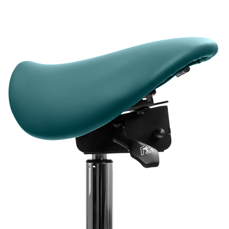 Ergonomic adjustable hocker SELLA blue