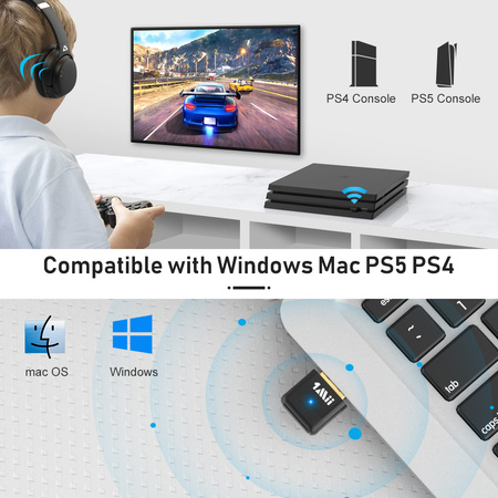 B10A Bluetooth Audio-Sender 5.0 USB 1Mii 20m