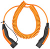 Spirálový kabel EV typ 2 LAPP 11kW 20A oranžový 5m