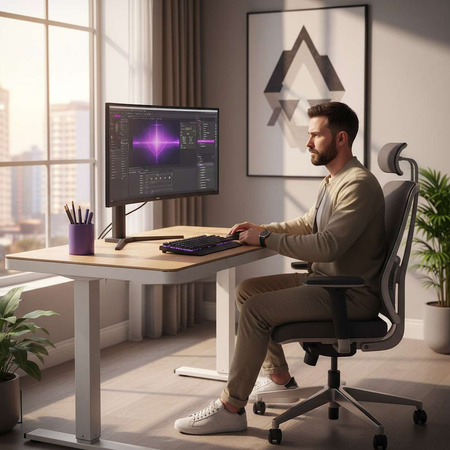 Spacetronik SPE-B128BG Astrid electric desk