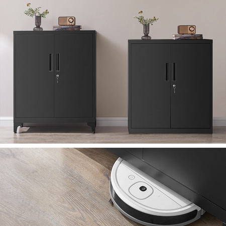 Szafka metalowa z zamkiem Spacetronik SPC-160B