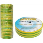 Lexton yellow-green insulation tape 25m