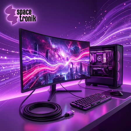 Spacetronik SH-SPR015 15m UHS HDMI 2.1 8K cable