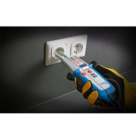 Skúšačka napätia PeakTech 1096 AC/DC s testom RCD