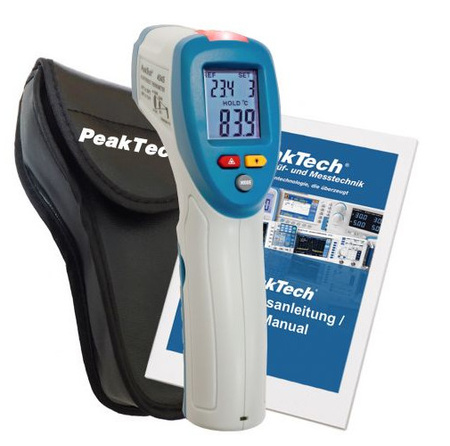 PeakTech 4945 Digitales IR-LED-Temperaturmessgerät