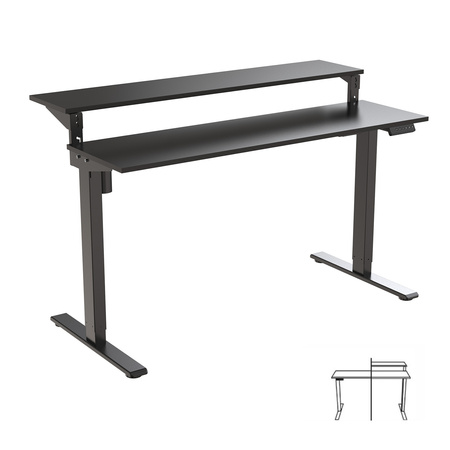 Spacetronik Moris 133BB 140x70 electric desk