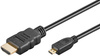 HDMI - Mikro HDMI 2.0 4K 60Hz Goobay Kabel 3m