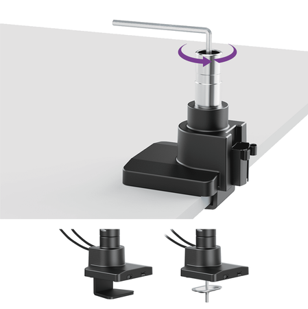 Držák těžkého monitoru Spacetronik SPA-D110B