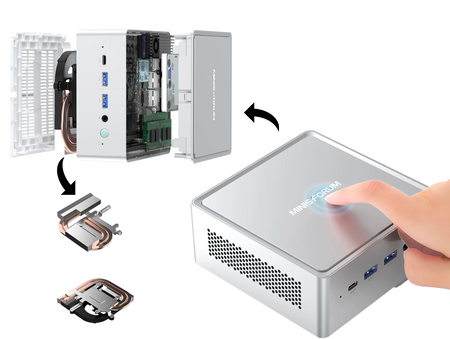 Minisfórum PC Intel i7 13700H 16GB DDR5 M.2 512GB