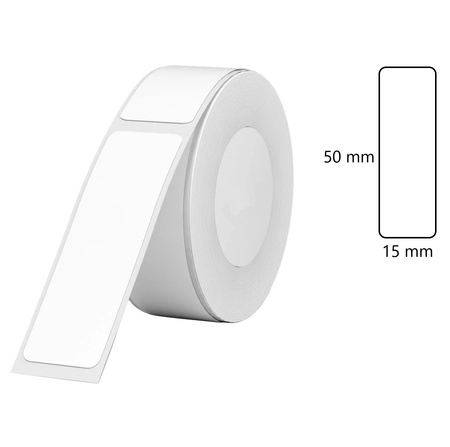 Niimbot D series labels 15x50 mm 130 pcs white