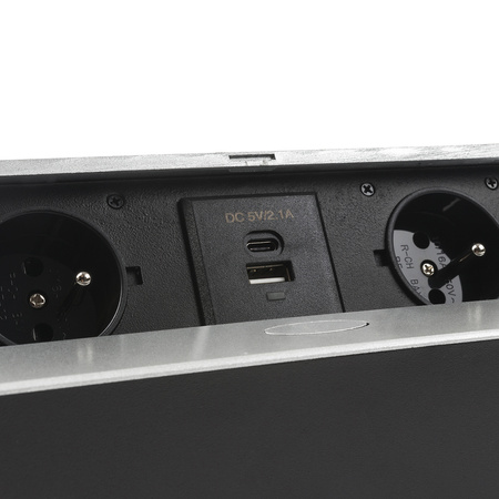 Spacetronik SPS-D24CS openable countertop socket