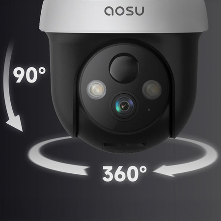 Kamera zewnętrzna solarna Aosu SL-C9E