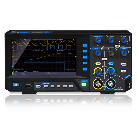 PeakTech 1401 2CH 10MHz 100MS/s digital oscilloscope