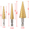 Tapered step drills SPM-T01 3pcs