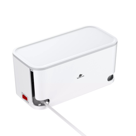 Organizer BOX charging station with strip 5xAC 3xUSB