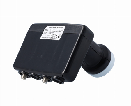 LNB Monoblock Twin Opticum LMTP-04H BLACK