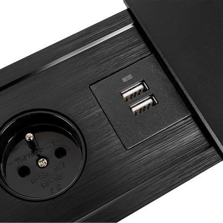 Spacetronik SPS-S24B COMPACT countertop socket