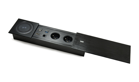 Gniazdo blatowe zasuwane Spacetronik SPS-S27B