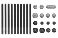 Spacetronik SPK-101 Kabelorganisation