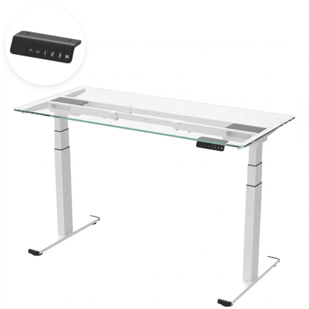 Elektryczny stelaż biurkowy Spacetronik SPE237W z regulacją wysokości